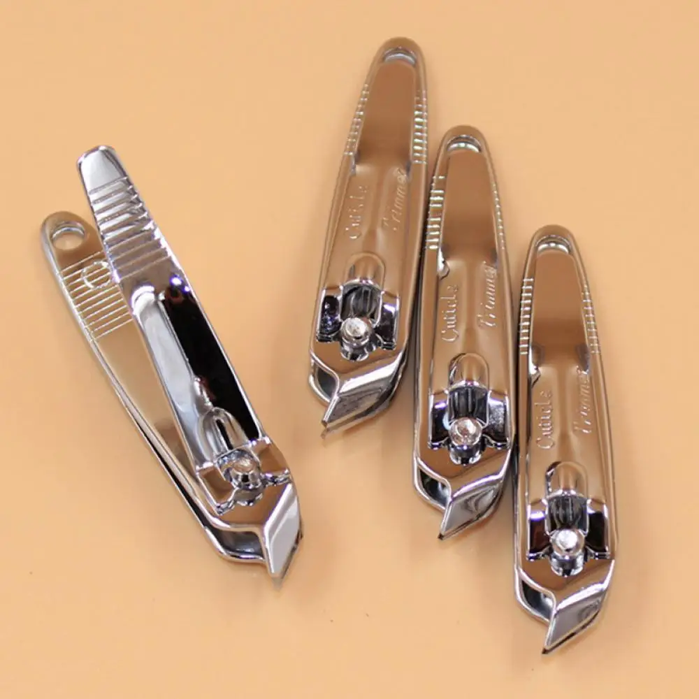 

Silver Hand Slant Edge Finger Nail Clipper Pedicure Manicure Trimmer Cutter Tool