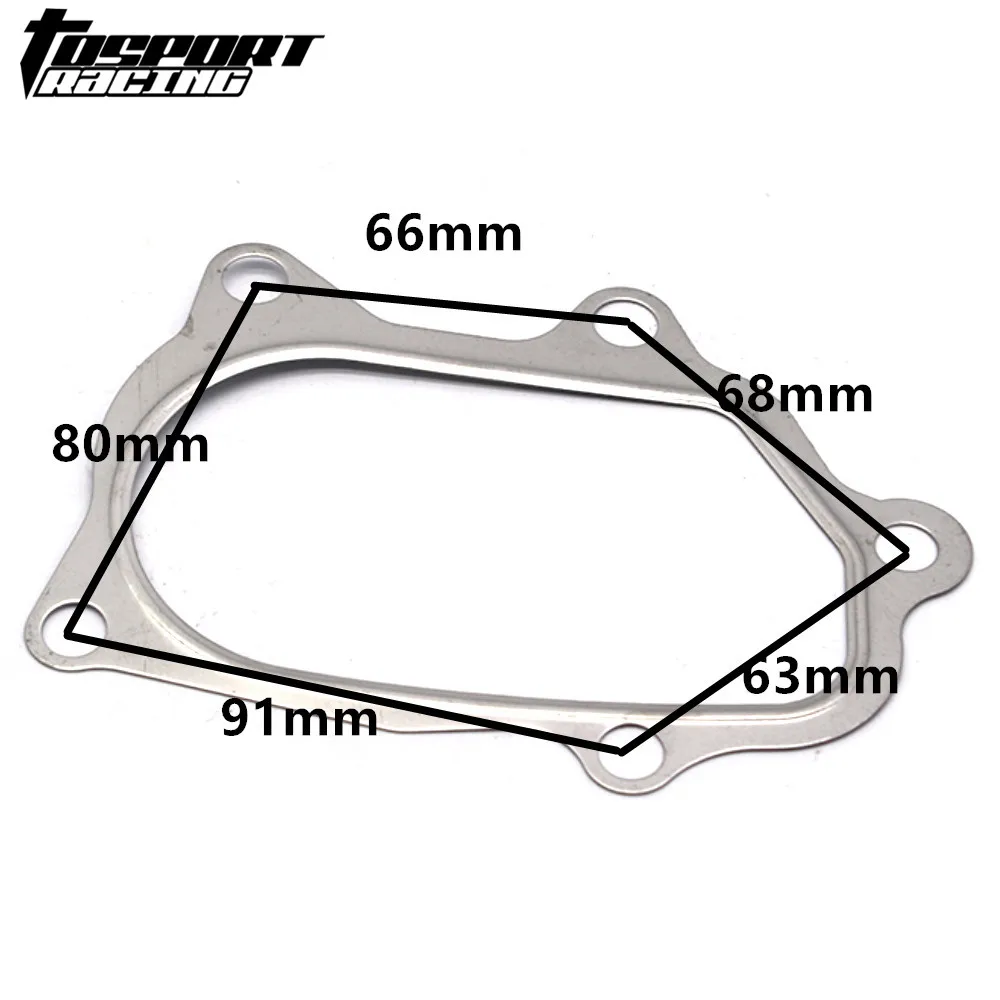 Прокладка турбоколлектора из нержавеющей стали 10 шт./лот для турбокомпрессора KKK