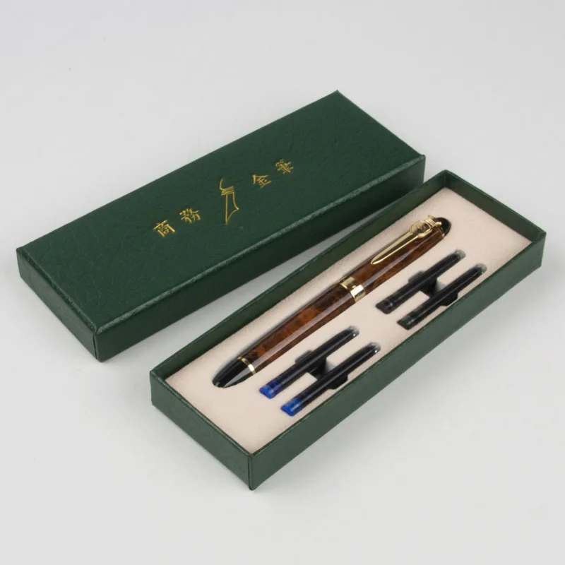 Ручка перьевая Jinhao с мраморным рисунком роскошный преобразователь