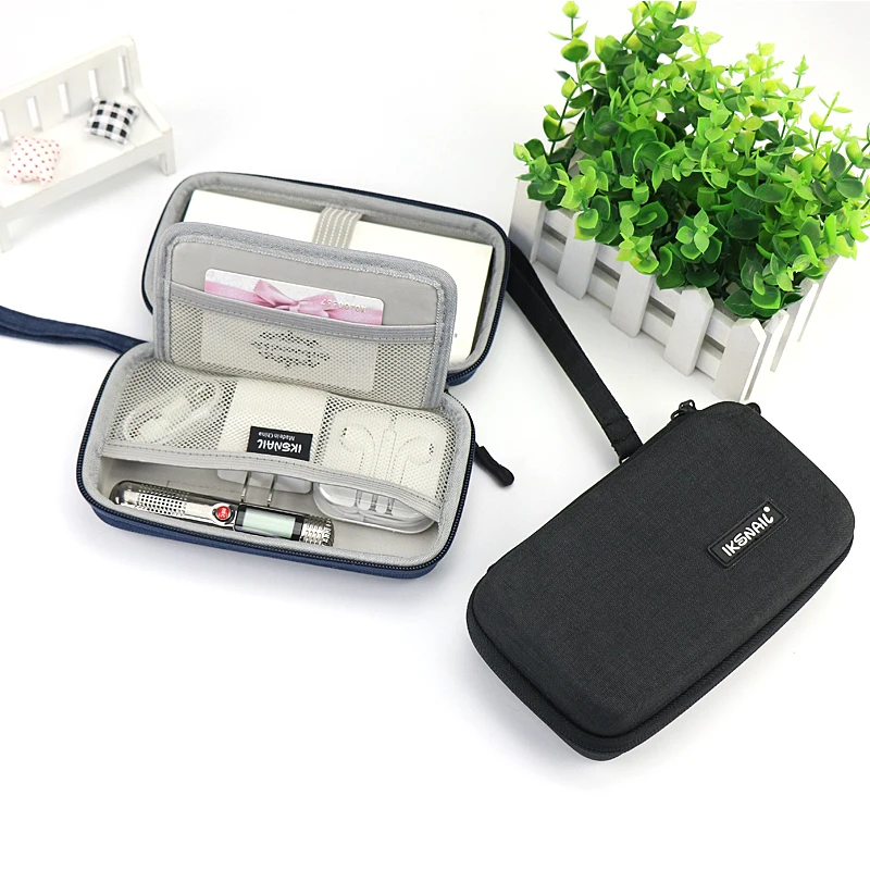 Shellnail Power Bank Storage Case Travel Bag Mobile Phone Device USB Cable Data Earphone Inserted Digital |