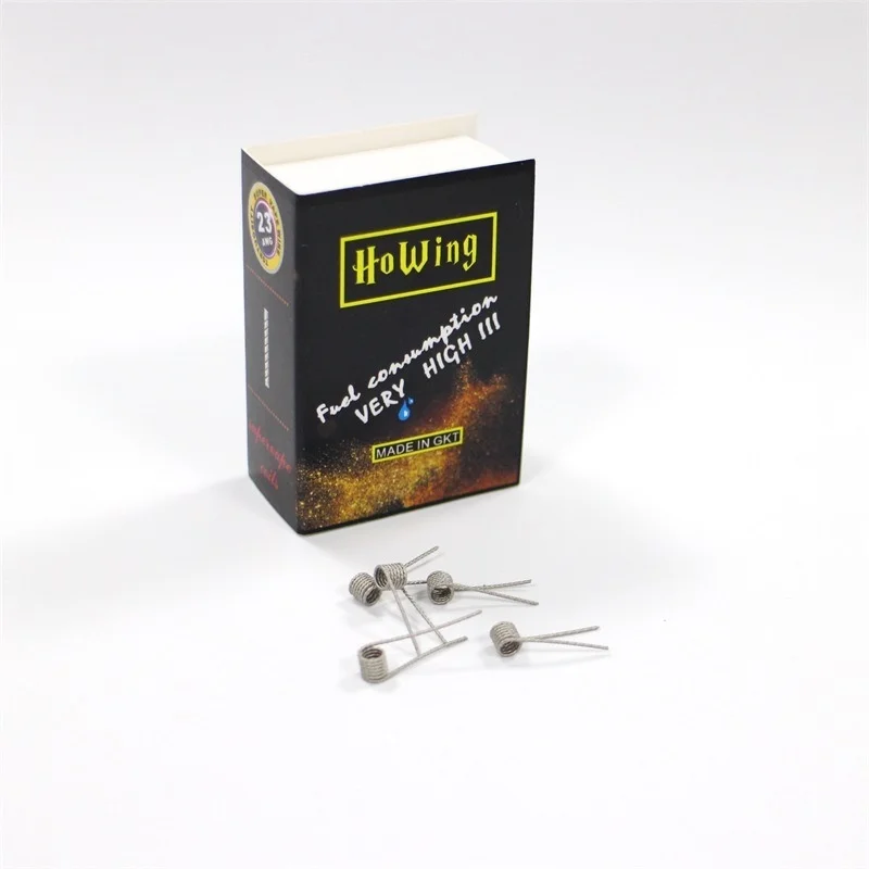 Проволока Tortuosity NI80 Prebuilt катушка Nichrome 80 катушки 0.26ohm предварительно изготовленная