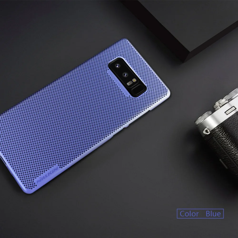 10 штук/лот Оптовая продажа NILLKIN Air Корпус с теплоотводом Жесткий задний чехол из ПК для Samsung Galaxy Note 8 - защитный чехол.