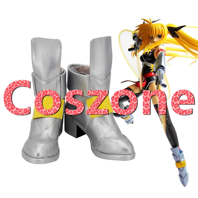 Волшебная девушка Nanoha Takamachi косплей обувь сапоги Хэллоуин костюм