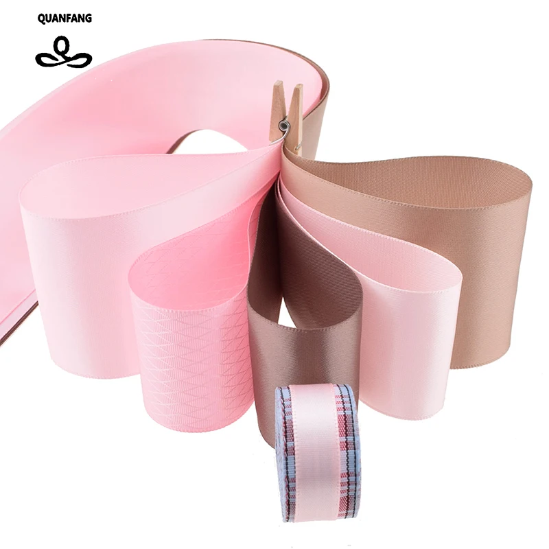 Высококачественная коричневая и розовая лента 34 Ярда набор для рукоделия