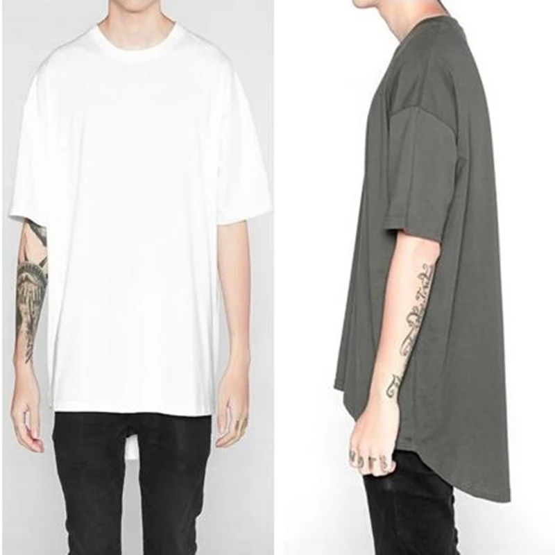 High street fashion hip hop men t shirt cotton oversized tees tshirt man harajuku ins streetwear camisetas hombre | Мужская одежда