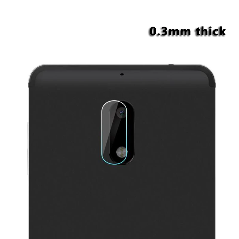 2 шт. прозрачная защитная пленка для объектива камеры Nokia 6|Защитные стёкла и