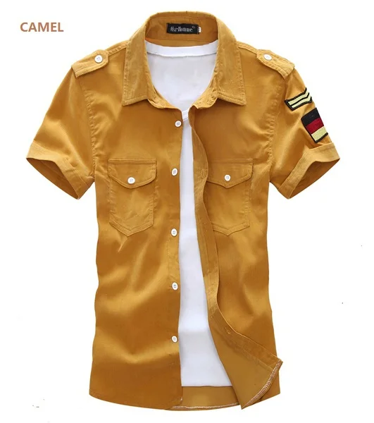 

New Men's Fashion Summertime Tide-korean Short Sleeve Shirt