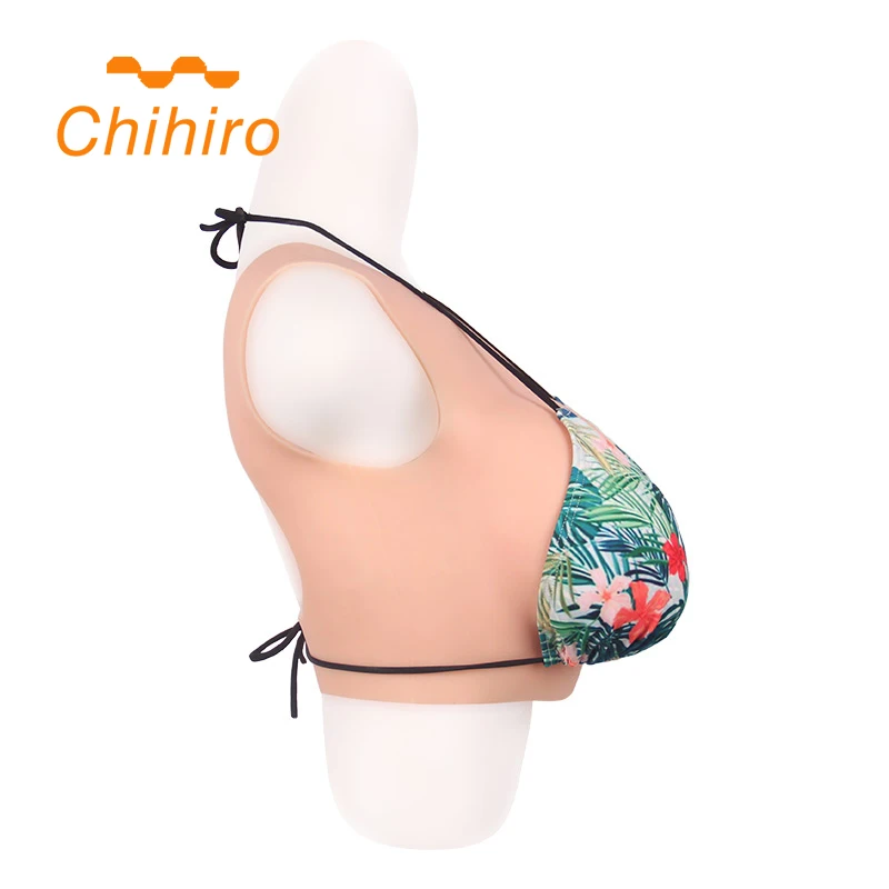 Силиконовые формы для груди Chihiro большие накладные крутая летняя накладка полый