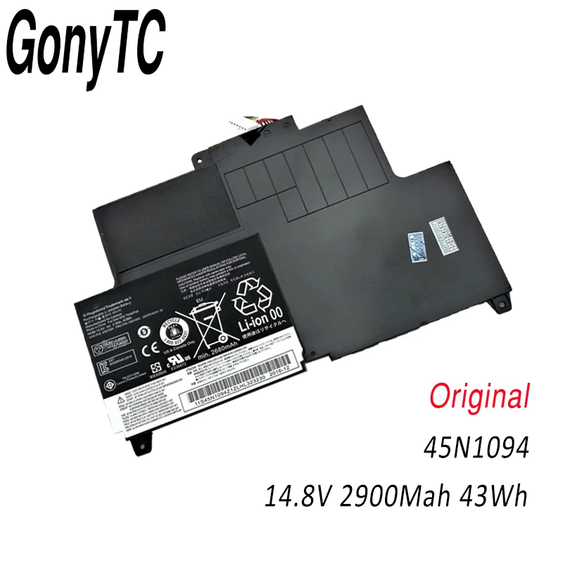 

Original 45N1094 43Wh 14.8V Genuine 45N1092 45N1093 45N1095 Laptop Battery For Lenovo ThinkPad Edge S230u Twist 4ICP5/42/61-2