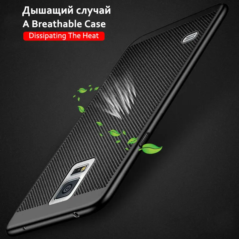 CHOEOIWE противоударный чехол для Samsung S5 SV i9600 G900 9600 дышащий жесткий матовый ПК