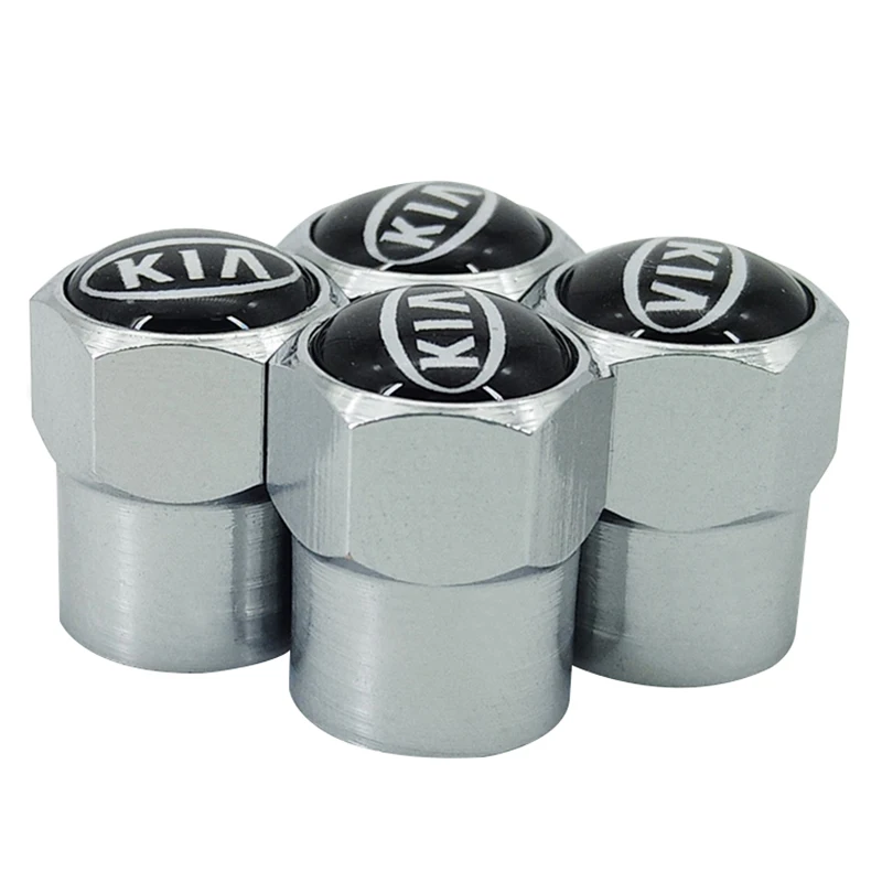 4 шт./компл. автомобиль укладка эмблема Алюминий вентиля покрышек легковых автомобилей шапки пригодный для Kia Sportage для te Sorento Soul K2 K3 K4 K5 K3S KX5