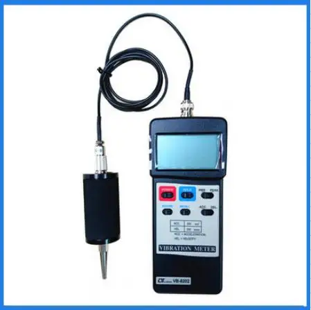 

NEW Velocity:0.5-199.9mm/s,Acceleration:0.5-199.9m/s^2, Vibration Meter VB-8202