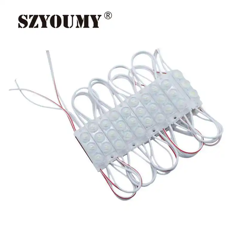 SZYOUMY SMD2835 водонепроницаемый IP68 Светодиодный модуль 3 светодиодных чипа с