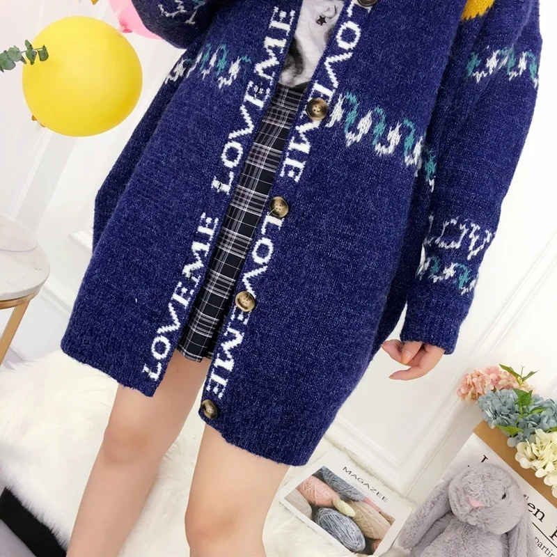 2019 New Real Women Sweaters And Blusas De Inverno Feminina Fund Squirrel Sweater Cardigan Mohair Network With Woman Loose Coat |