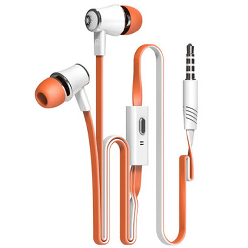 10 цветов Наушники 3.5 мм стерео бас наушники с микрофоном для вашего мобильного