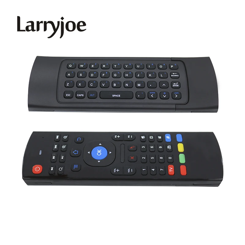 Фото Беспроводная мини клавиатура Larryjoe 2 4 ггц Fly Air Mouse MX3 для пк HTPC ноутбука Smart TV Android