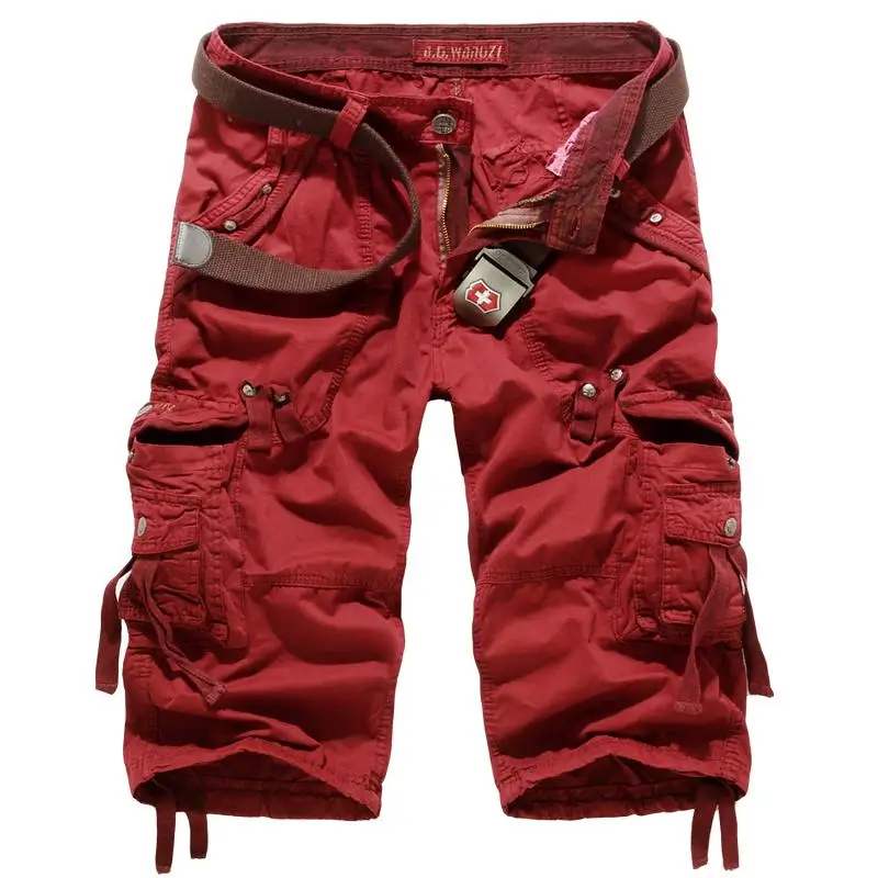 

Loldeal New Men's Casual Shorts Men's Loose Work Shorts Men's Uniform Shorts