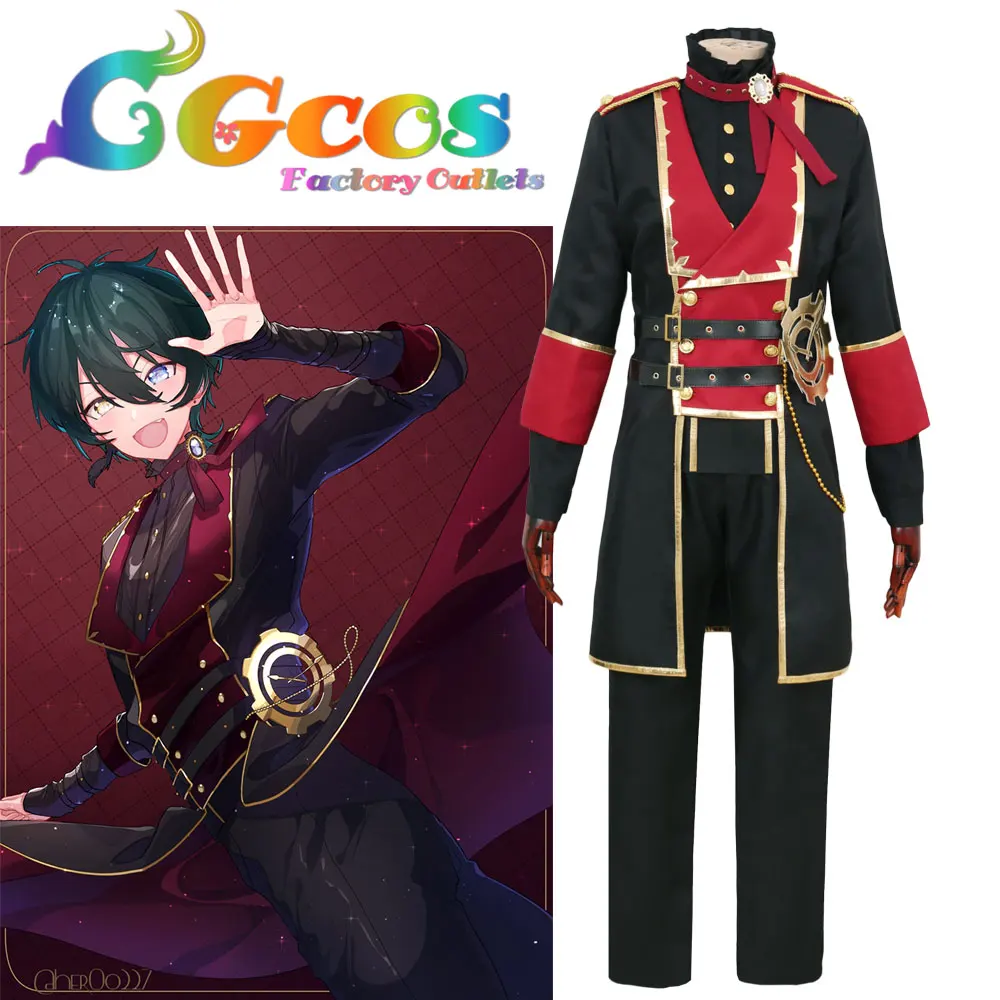 CGCOS Бесплатная доставка Косплей Костюм Ансамбль звезды! Mika Kagehira Униформа