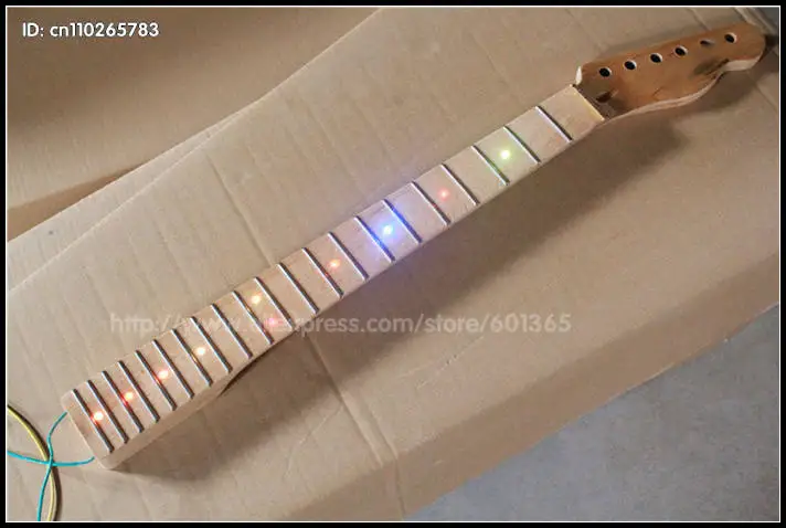 Вау! Светодиодный светильник! 21 лада ретро канадский клен электрогитара набор