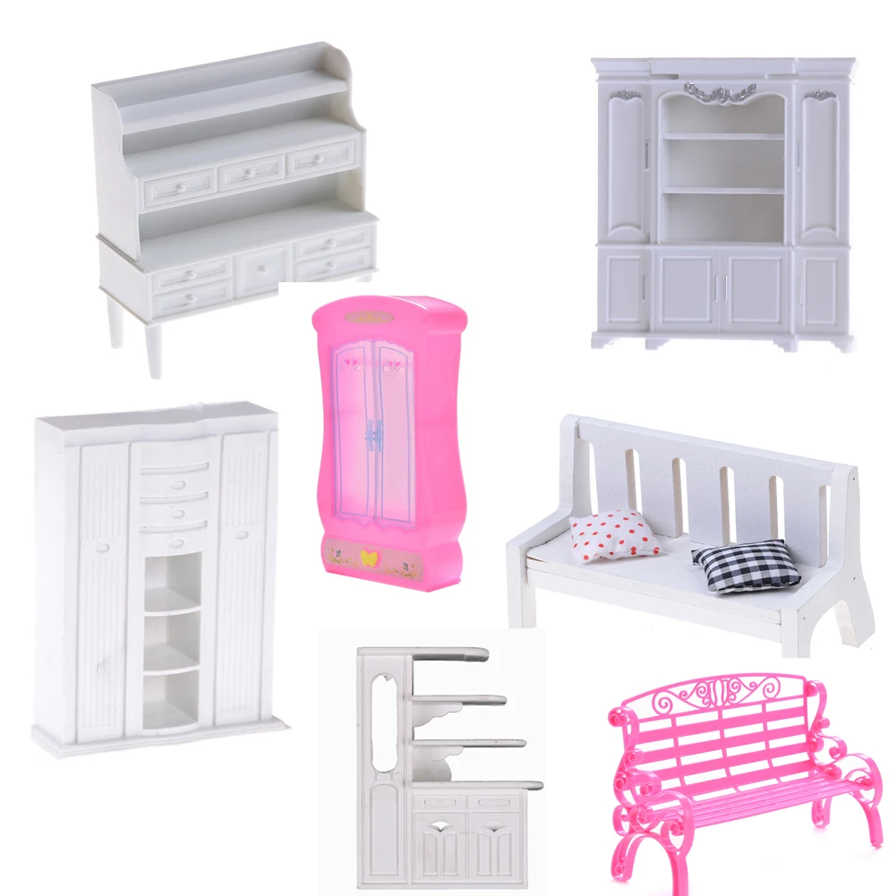 Для кукольного домика дивана скамейки кресла гостиной спальни сада детской