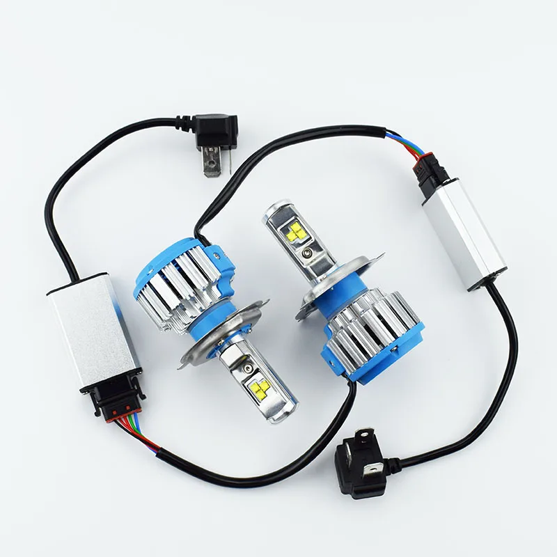 2 шт. Автомобильные светодиодные лампы 12 В 24 H11 H4 H7 9005 9006 H1 H3|headlight bulb|car headlight bulbscar |
