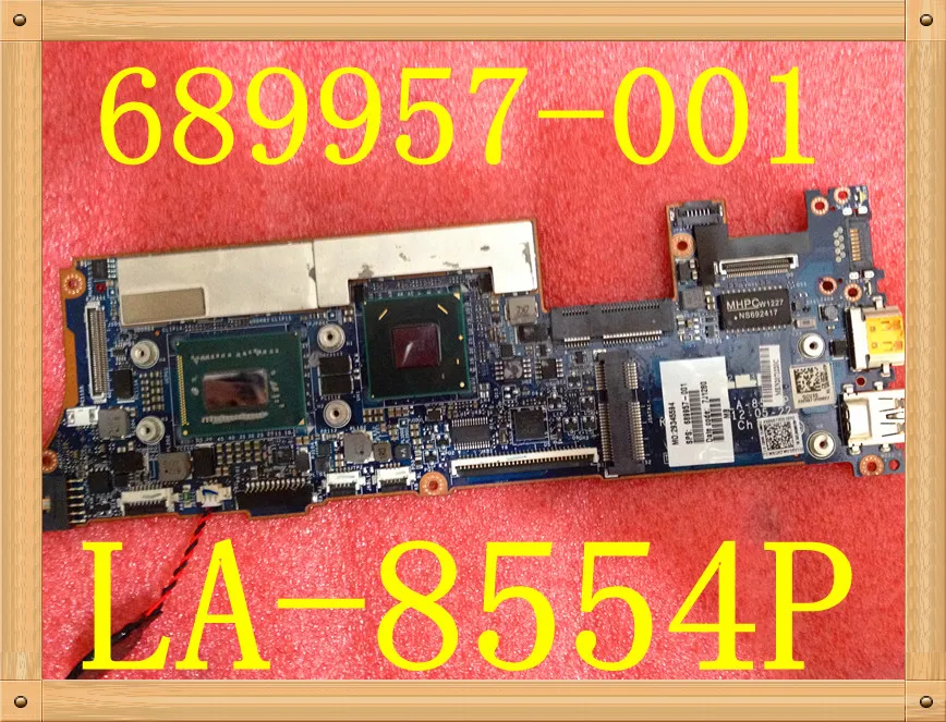 Оригинальный Для HP призрак XT 13 2000 серии Материнская плата ноутбука La 8554p 689957 001