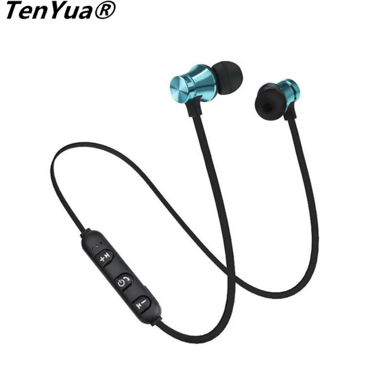 Магнитные музыкальные bluetooth наушники TenYua XT11 с шейным ободом Спортивная
