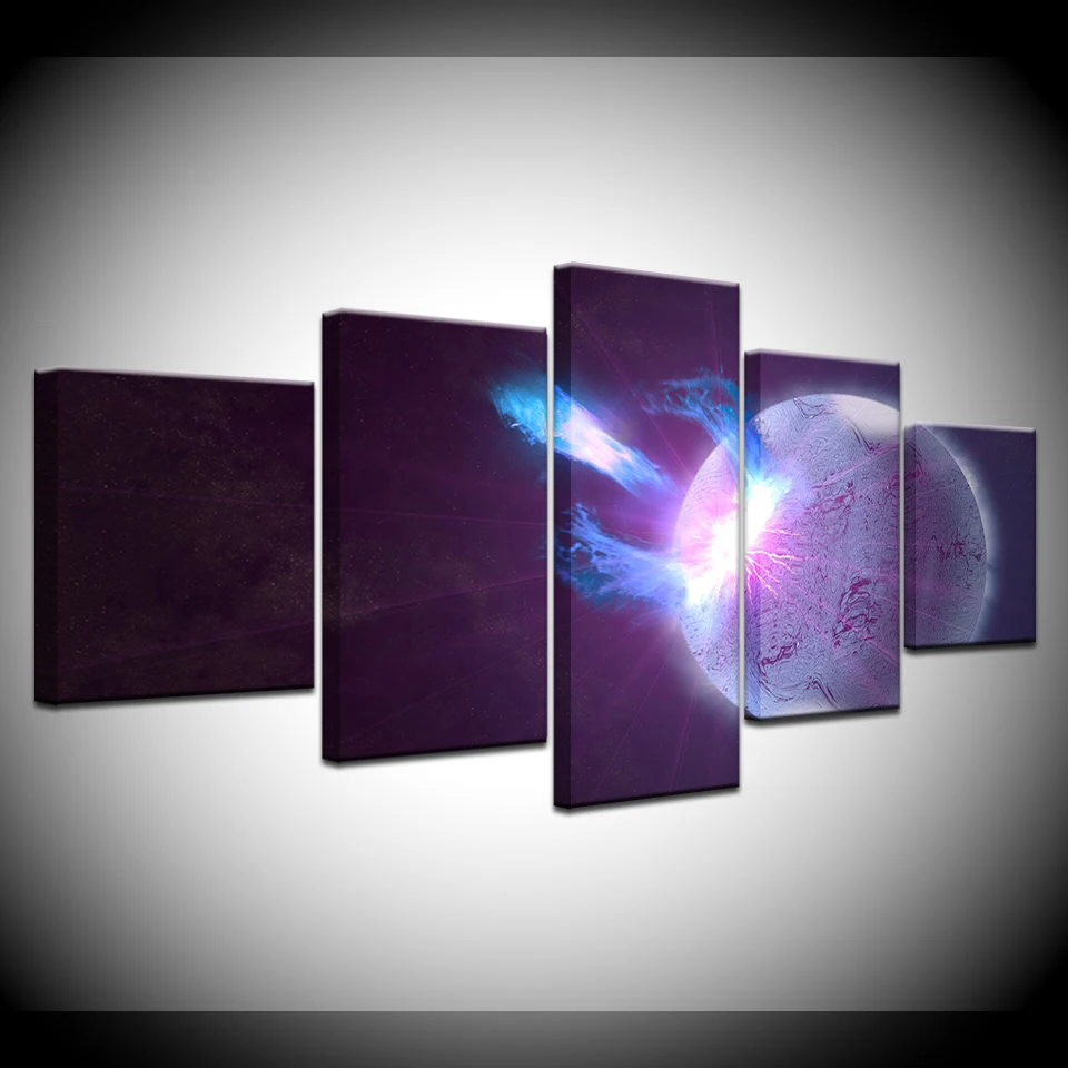

5Pcs Modern Abstract Earth Pattern Landscape Canvas Painting Art Picture Murals For Home Room Hotel Wall Decor Frames Artwork