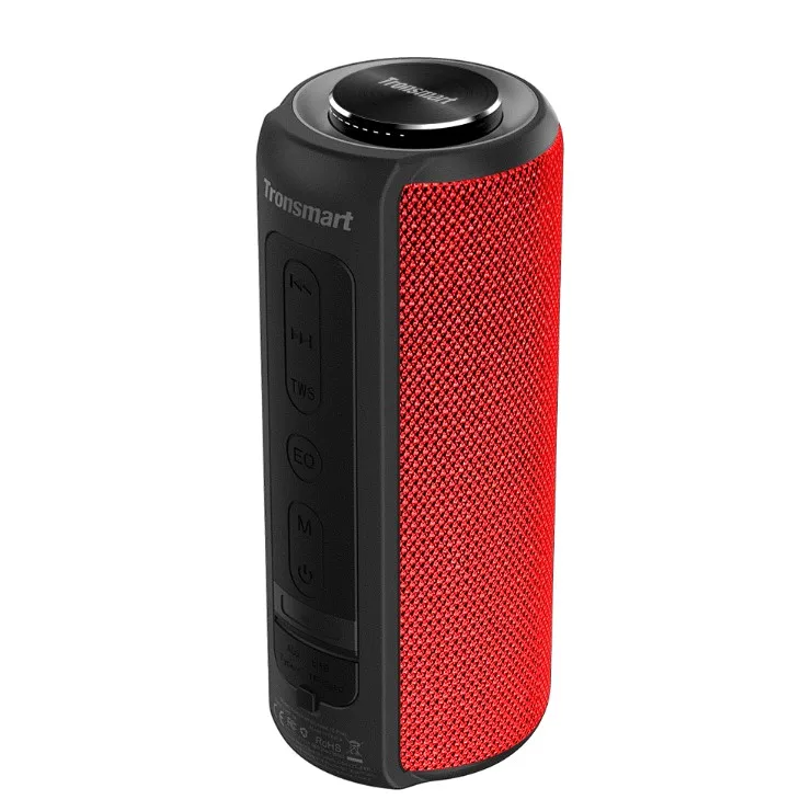 Red T6 PLUS Tronsmart Element T6 Plus 40 Вт TWS SD TF портативный Bluetooth динамик IPX6 Водонепроницаемый Открытый Портативный мини-динамик для телефонов - Цвет: Red T6 PLUS