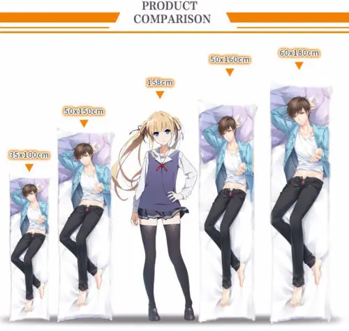 Индивидуальный чехол для подушки наволочка Dakimakura наволочки подушек под