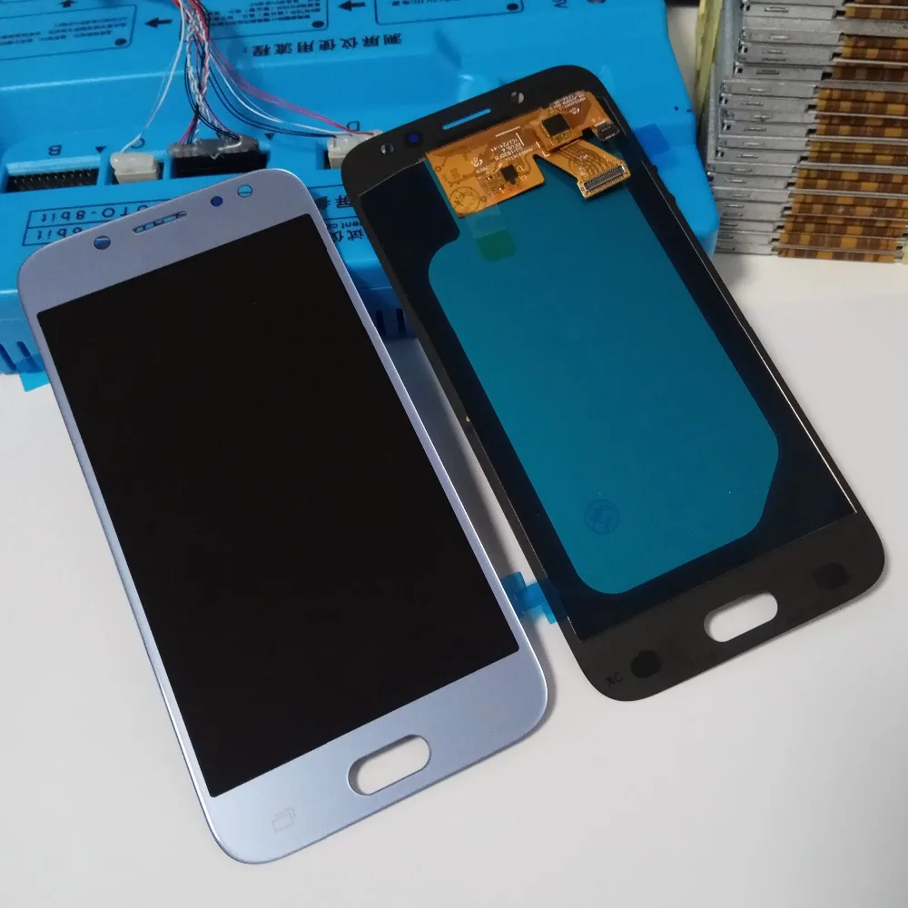 Супер AMOLED ЖК экран для Samsung Galaxy J5 2017 j530 дисплей J530F SM J530FM сенсорный дигитайзер
