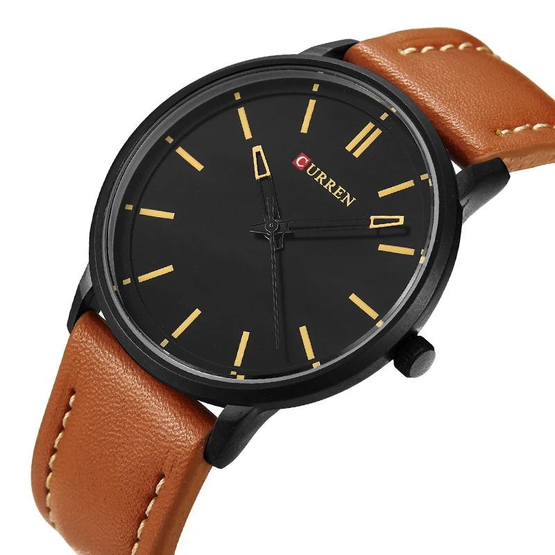 2017 CURREN Бизнес часы мужские военные повседневные Топ бренд Роскошные Кварцевые