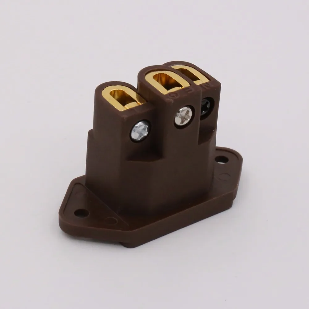 Входная розетка МЭК viборг VI06CG из чистой меди с позолоченным покрытием|inlet socket|audio