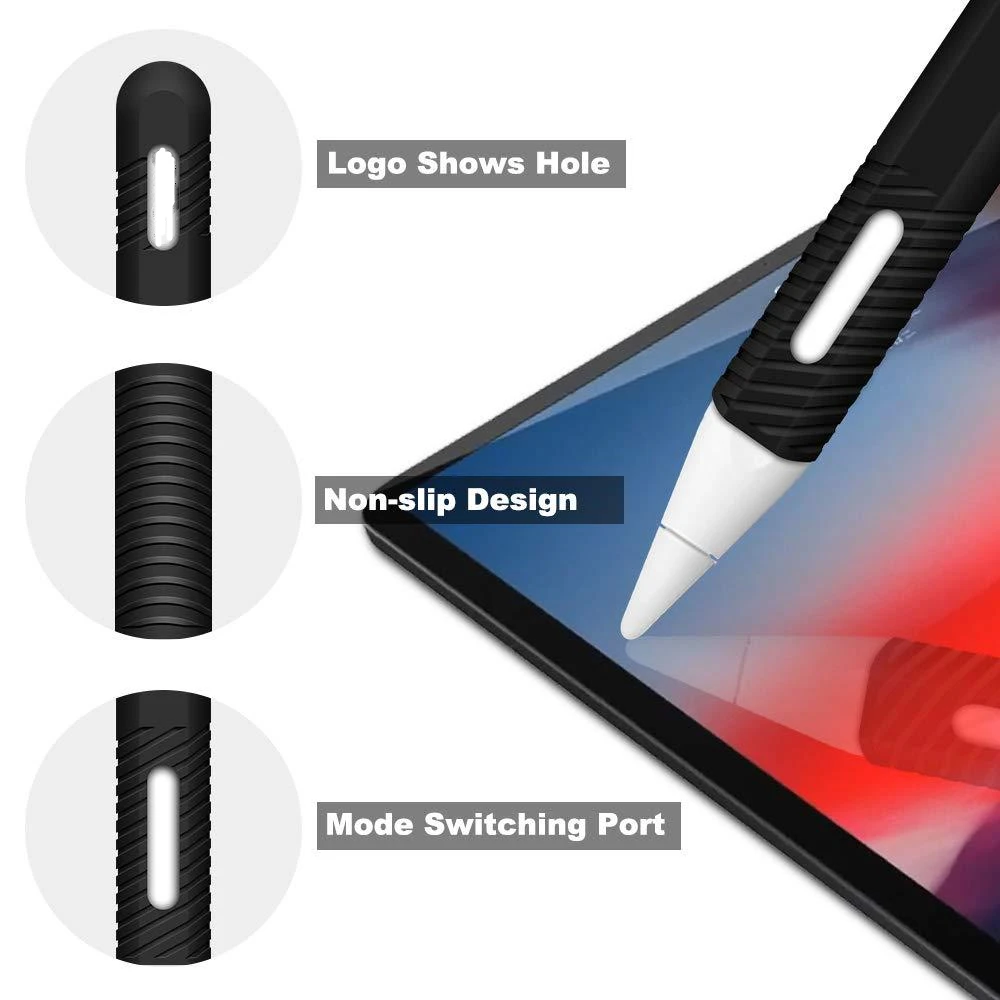 Мягкий силиконовый чехол для Apple Pencil 2-го поколения Чехол для iPad Pro карандаш 2 Набор колпачков держатель планшет ручка-стилус чехол