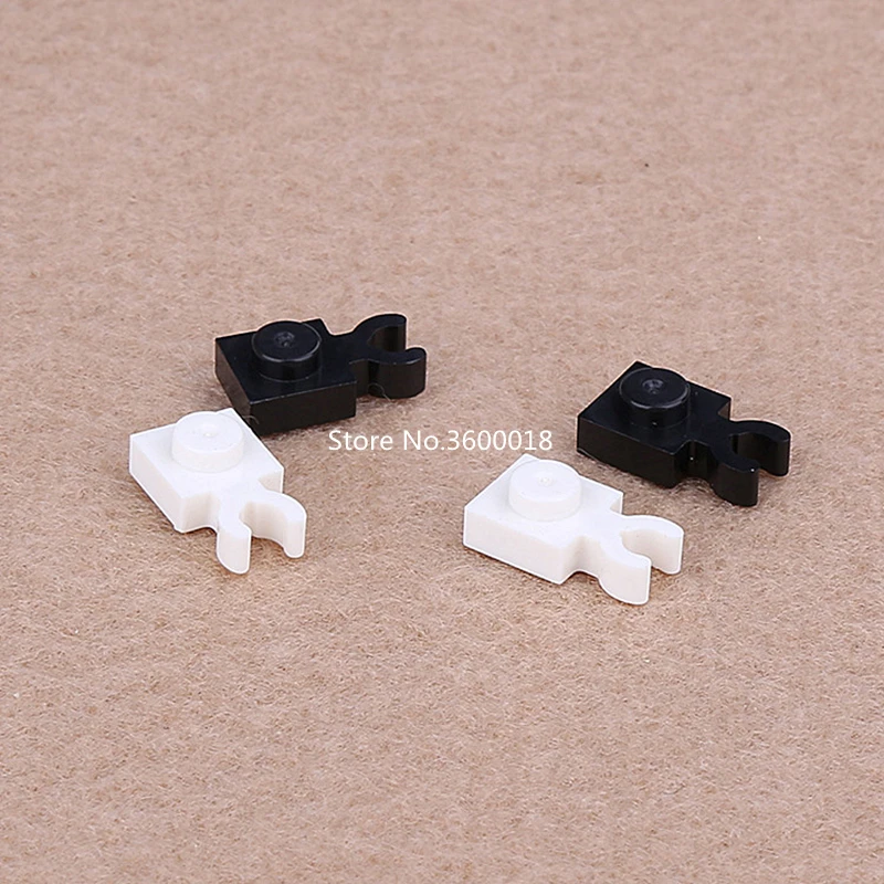 100 шт./лот Decool запчасти совместимы с 4085 MOC кирпич 1x1 пластина зажимом DIY блок