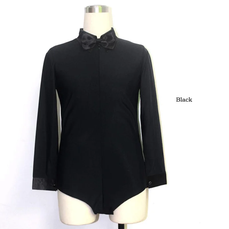 Мужские брюки для латиноамериканских танцев белая черная рубашка Мужская одежда