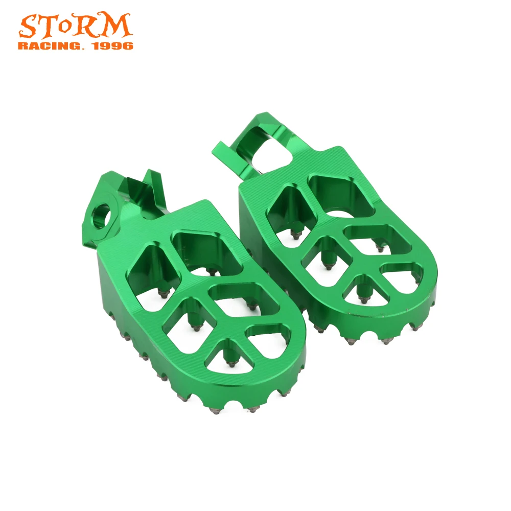 Подножка для ног педали Kawasaki KX125 KX250 1997 1998 1999 2000 2001 KX500 1988 1989 1990|Подставки под ноги| |