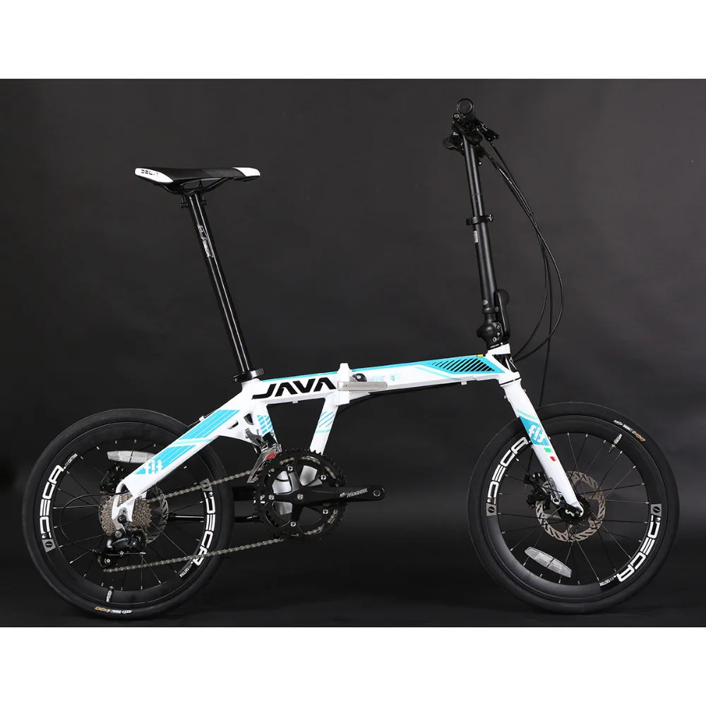 JAVA FIT 18 D алюминиевый складной велосипед для взрослых 20 &quot406 колеса скоростей