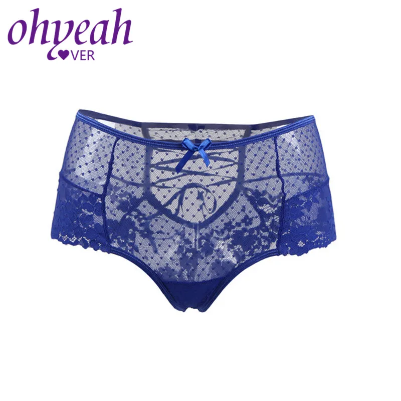 Ohyeahlover Кружево Strappy тонкие M 3XL Трусики для женщин Для Высокая талия см. Хотя S белье
