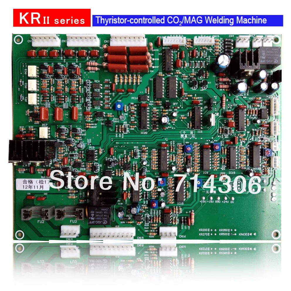 

Control circuit board of KR- 500A PCB for MIG CO2 MAG welding machine with best selling and good quality