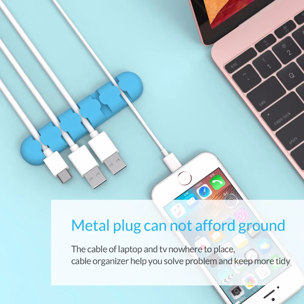 Оригинальный Кабельный органайзер ORICO настольные держатели цветной держатель