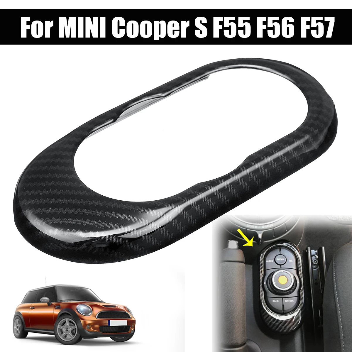 Панель автомобильной консоли управления для BMW MINI Cooper S F55 F56 F57 автомобильная