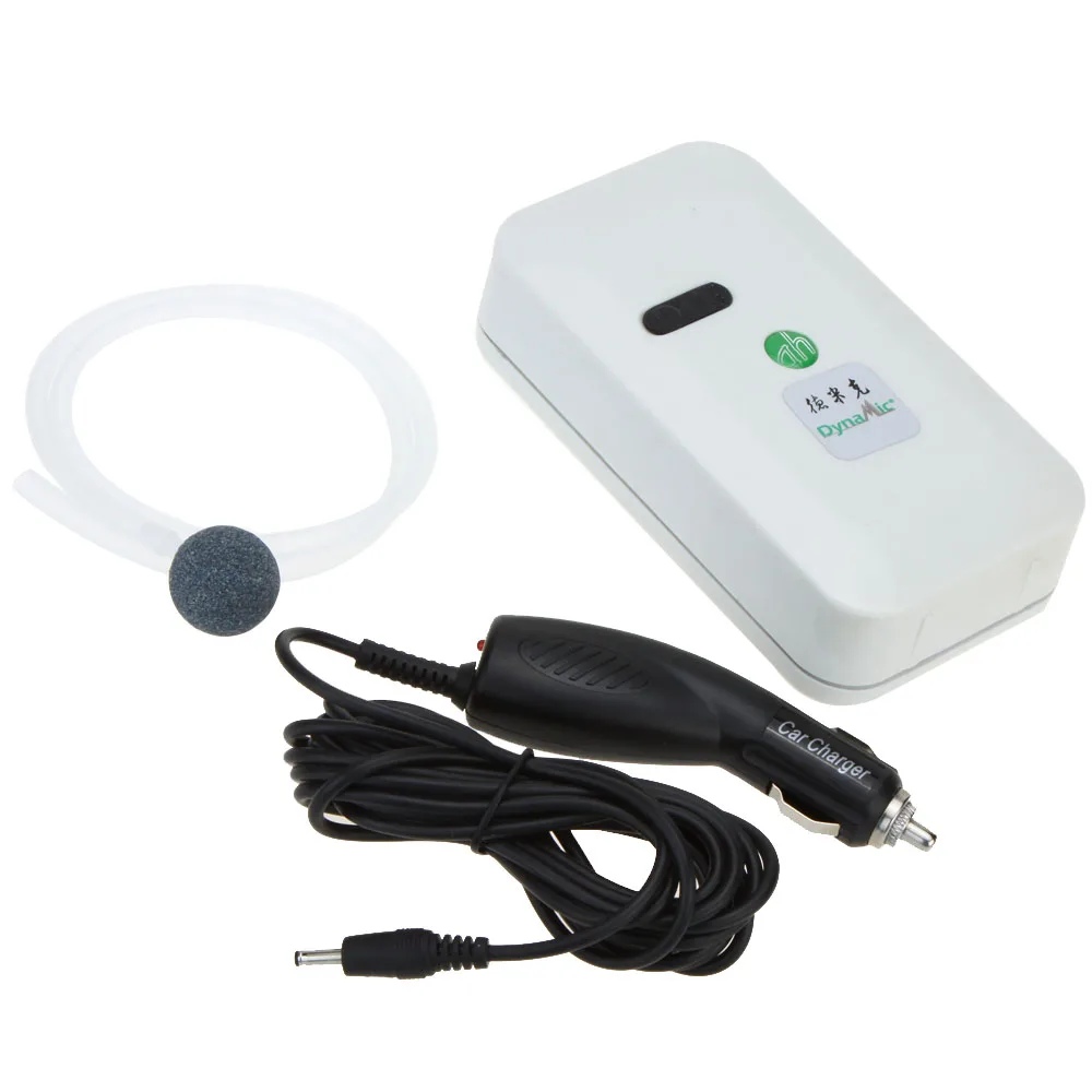 Портативный автомобильный аквариумный воздушный насос аэратор для рыбы