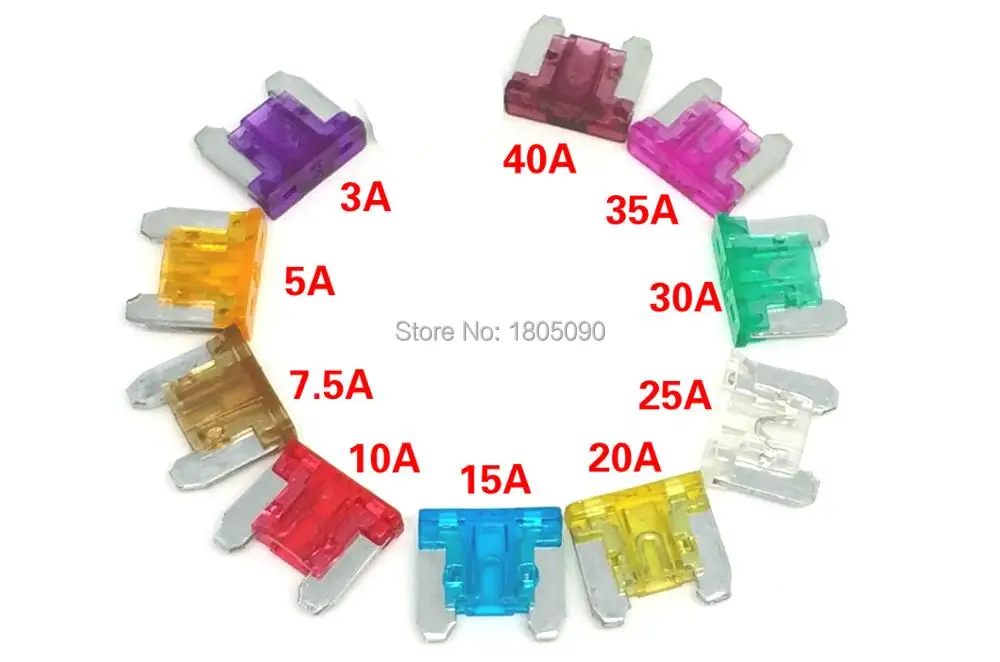 10 шт. набор предохранителей для лодки 3 А 5 100 15 20 25 30 35 40 А|car fuse kit|fuse kitblade |