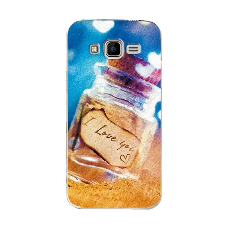 W81 Love Heart Capa For Samsung Galaxy Core Prime G3608 Cases Cover G360 G3606 G3608 G3609 G361F G360H G360F G361H Star Phone Bags - Цвет: W81