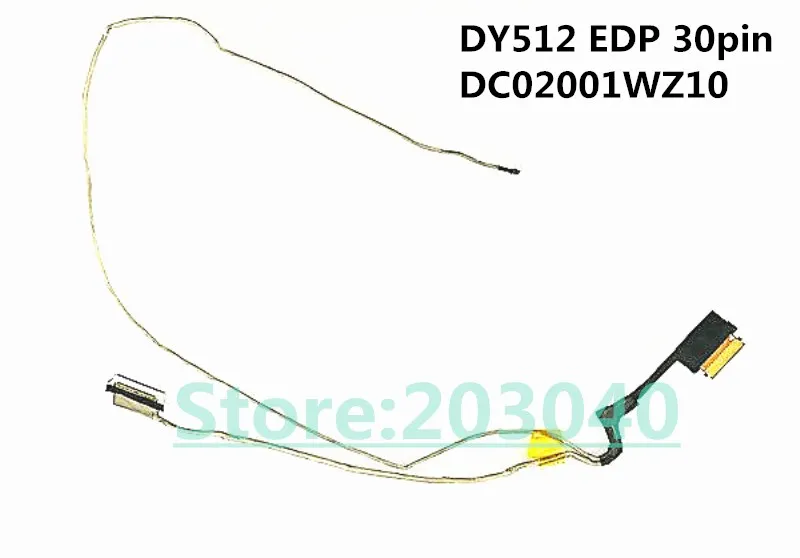 

New Laptop/notebook LCD/LED/LVDS cable for Lenovo Rescuer R720 Y520 R720-15IKB R720-15IKD 15ISK DY512 EDP 30pin DC02001WZ10