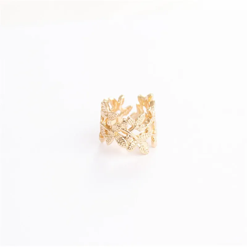laurel ring leaf adjustable | Украшения и аксессуары