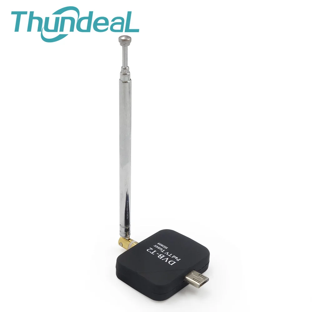 HD цифровой DVB-T2 ТВ приемник Micro USB для клавиатра android-телефона Наклейте D ТВ-цифра