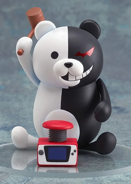 Симпатичные " Nendoroid Monokuma Супер Dangan Ronpa аниме ПВХ Эктон фигурка Модель Коллекция игрушек#313 MNFG057