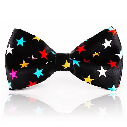 Мужской галстук бабочка со звездами HOOYI 2018|tie knot|butterfly bowmen bowtie |